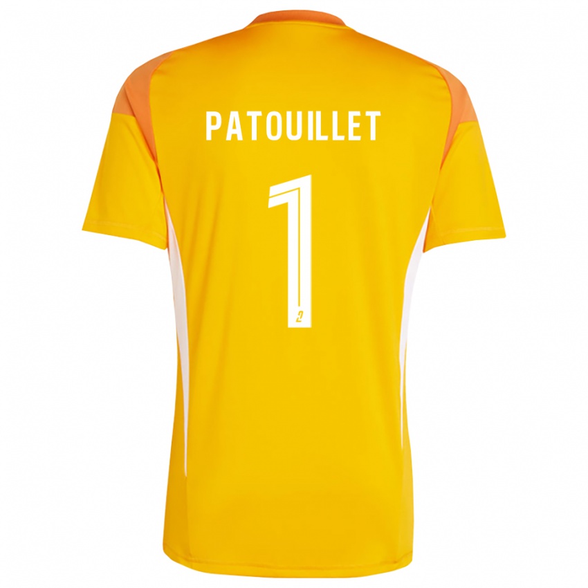 גברים מתייה פרנק פטואיה #1 אדום כתום חולצת שוער 2025/26 חולצה קצרה