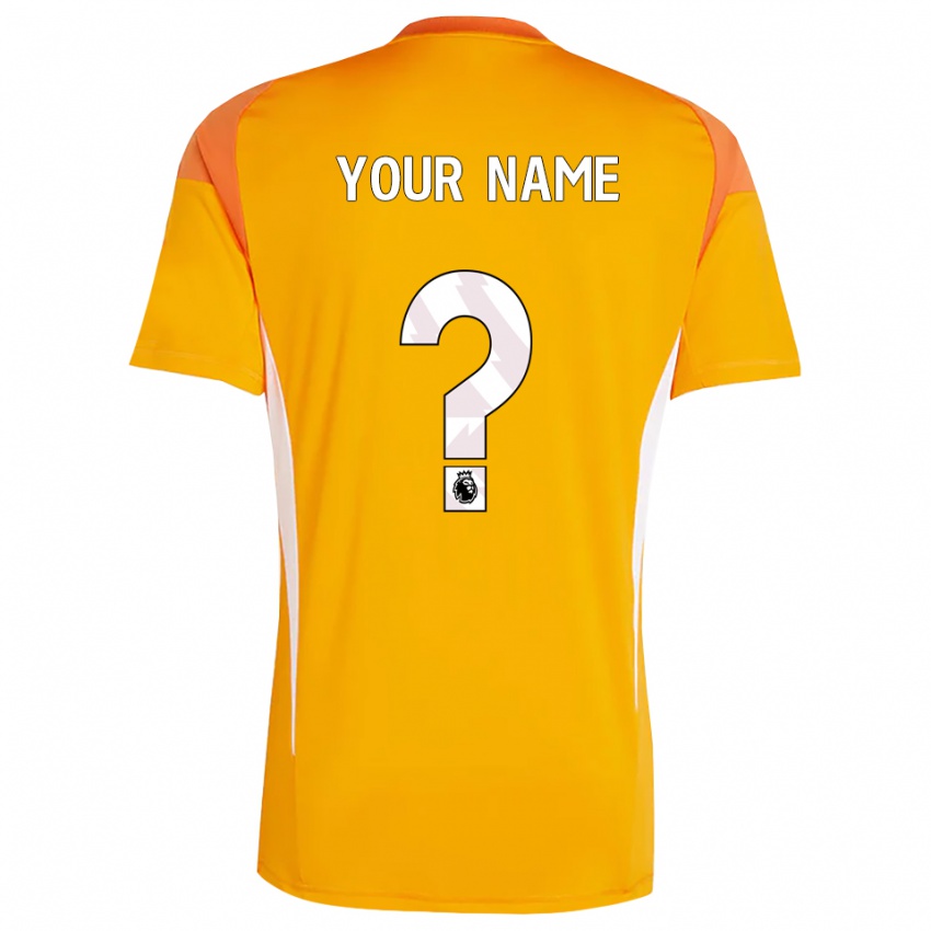 גברים נוטינגהאם פורסט כתום לבן חולצת שוער 2025/26 חולצה קצרה