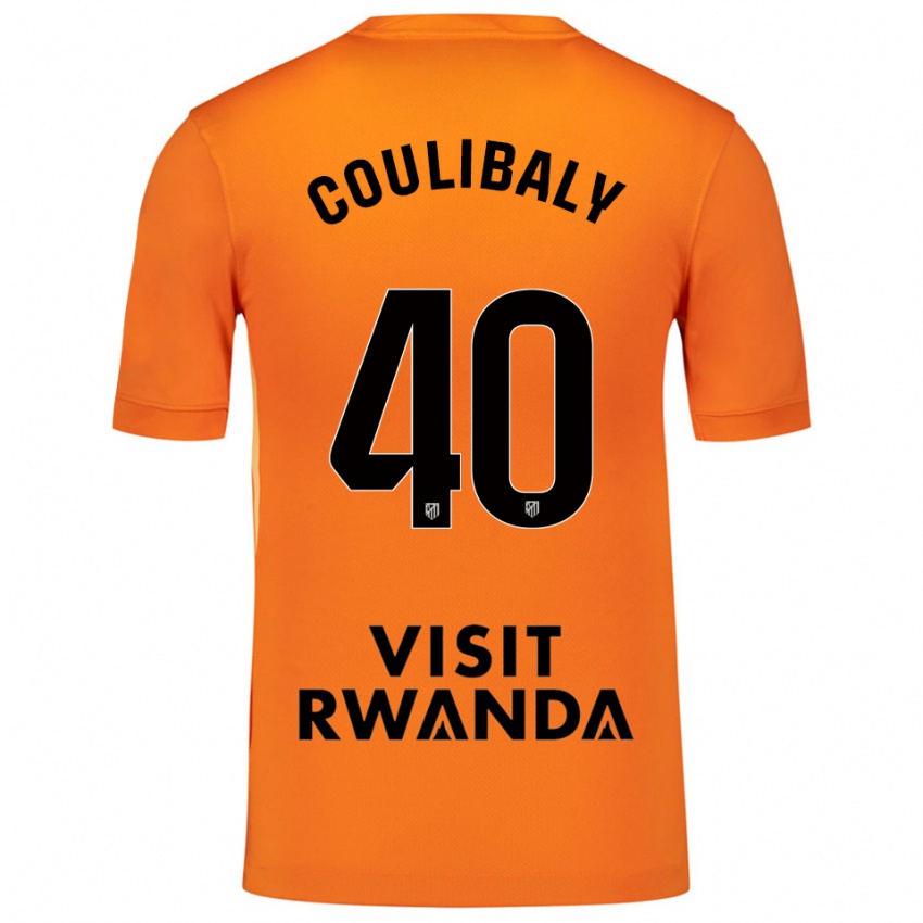 גברים איזן קוליבאלי מארקס #40 כתום שחור חולצת שוער 2025/26 חולצה קצרה