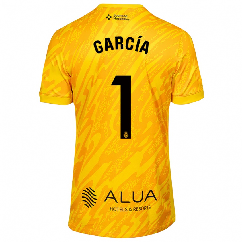 גברים פרה חואן גרסיה באוסה #1 כתום שחור חולצת שוער 2025/26 חולצה קצרה