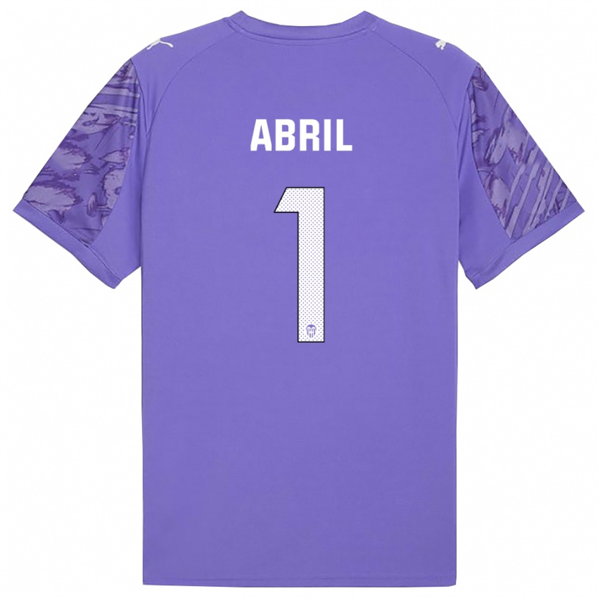 גברים ויסנט אבריל סאנס #1 לבנדר לבן חולצת שוער 2025/26 חולצה קצרה