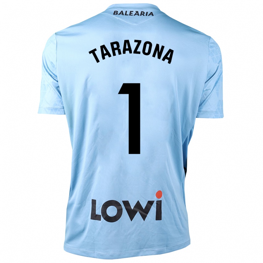 גברים אנדריאה טרסונה #1 כחול בהיר שחור חולצת שוער 2025/26 חולצה קצרה