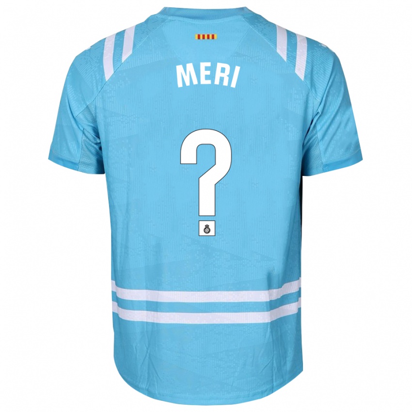 גברים מריטקסל מוניוס #0 כחול בהיר לבן חולצת שוער 2025/26 חולצה קצרה