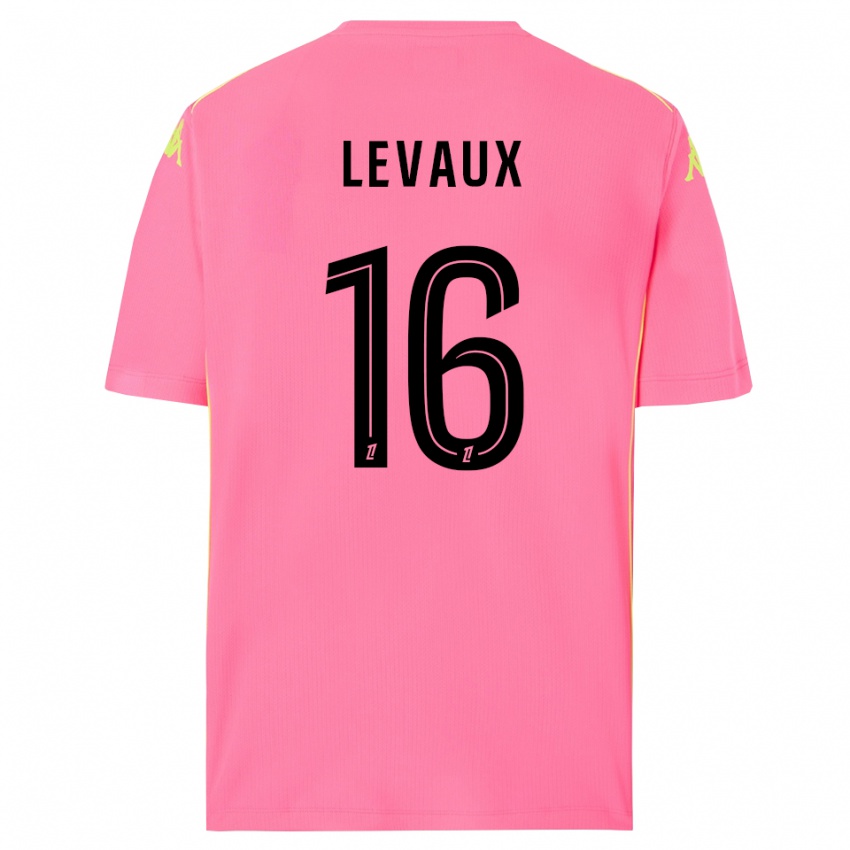 גברים Lana Levaux #16 ורוד לוהט שחור חולצת שוער 2025/26 חולצה קצרה גברים Lana Levaux #16 ורוד לוהט שחור חולצת שוער 2025/26 חולצה קצרה