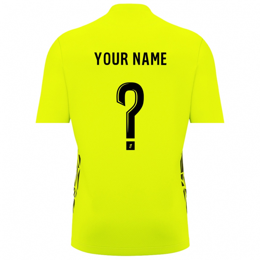 גברים אוסר ירוק פלורסנט חולצת שוער 2025/26 חולצה קצרה