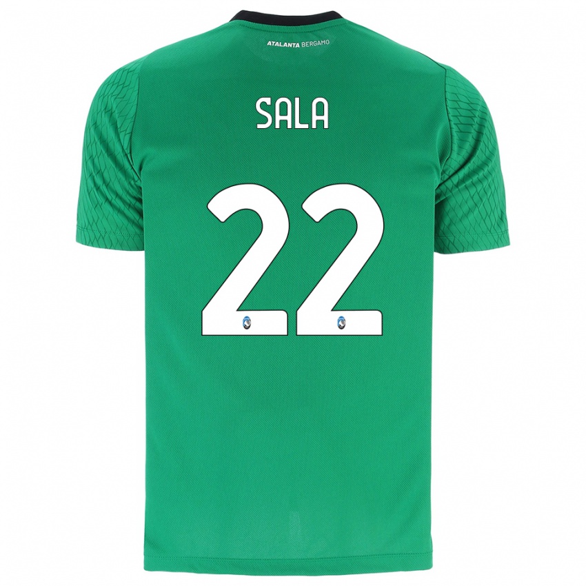 גברים לורנצו סאלה #22 ירוק אזמרגד חולצת שוער 2025/26 חולצה קצרה