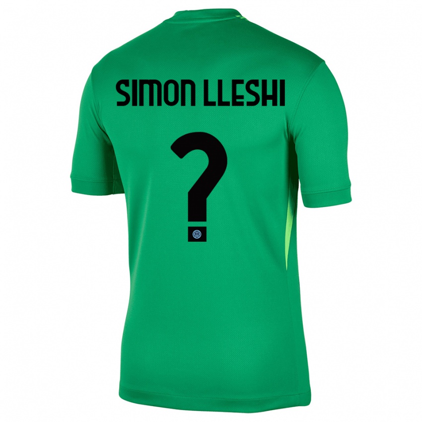 גברים סימון ללשי #0 ירוק בהיר שחור חולצת שוער 2025/26 חולצה קצרה