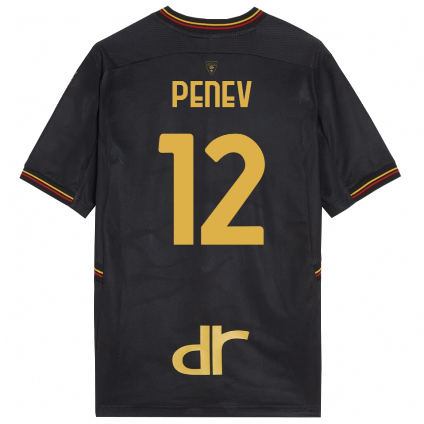 גברים פלמן פנב #12 שחור חום חולצת שוער 2025/26 חולצה קצרה