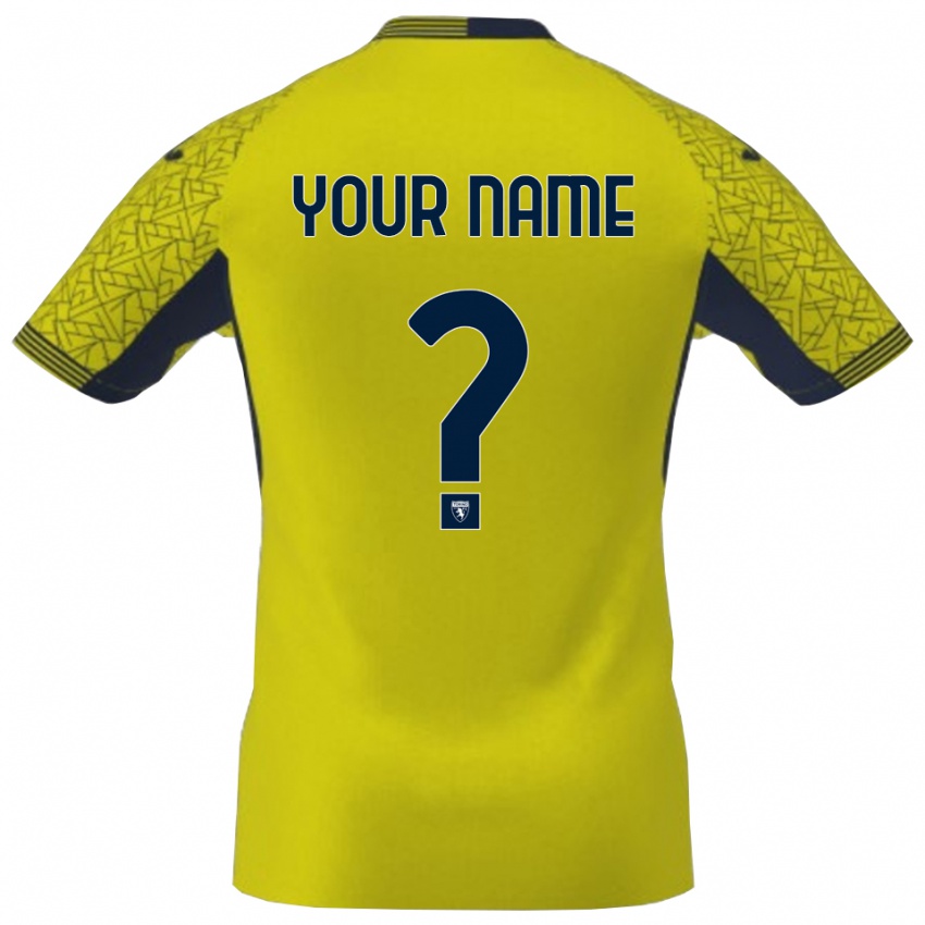 גברים טורינו שחור צהוב חולצת שוער 2025/26 חולצה קצרה