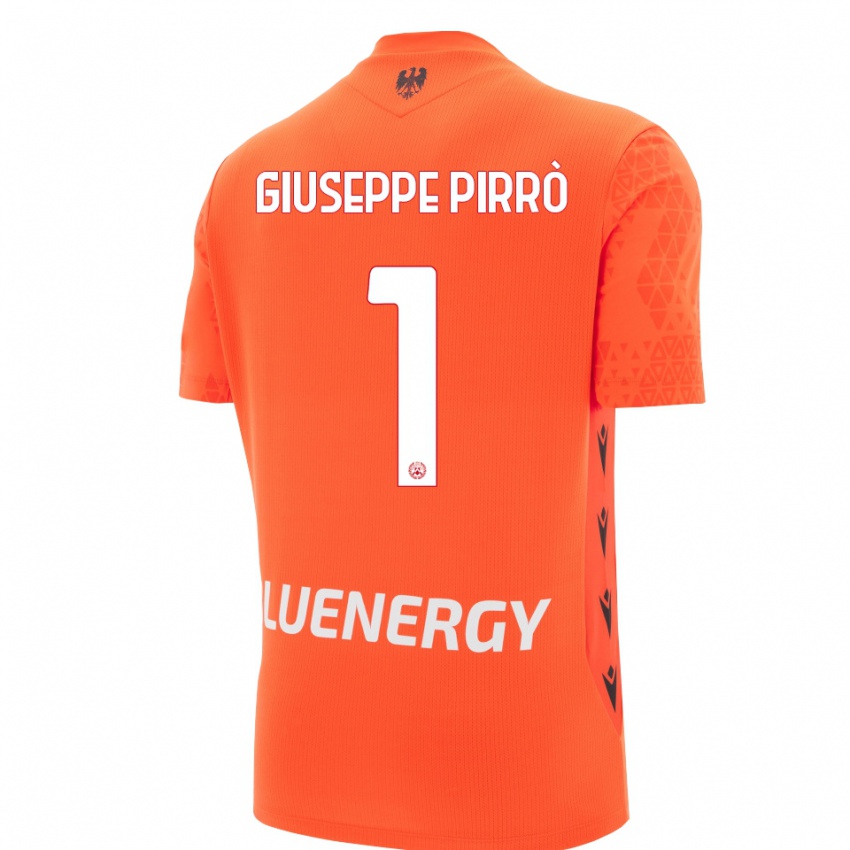 גברים מרקו ג׳וספה פירו #1 שחור אדום כתום חולצת שוער 2025/26 חולצה קצרה