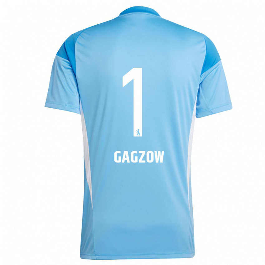 גברים Fritz Gagzow #1 שחור כחול חולצת שוער 2025/26 חולצה קצרה