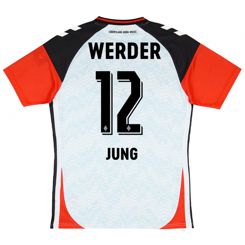 גברים Hugo Jung #12 צהוב אדום שחור חולצת שוער 2025/26 חולצה קצרה