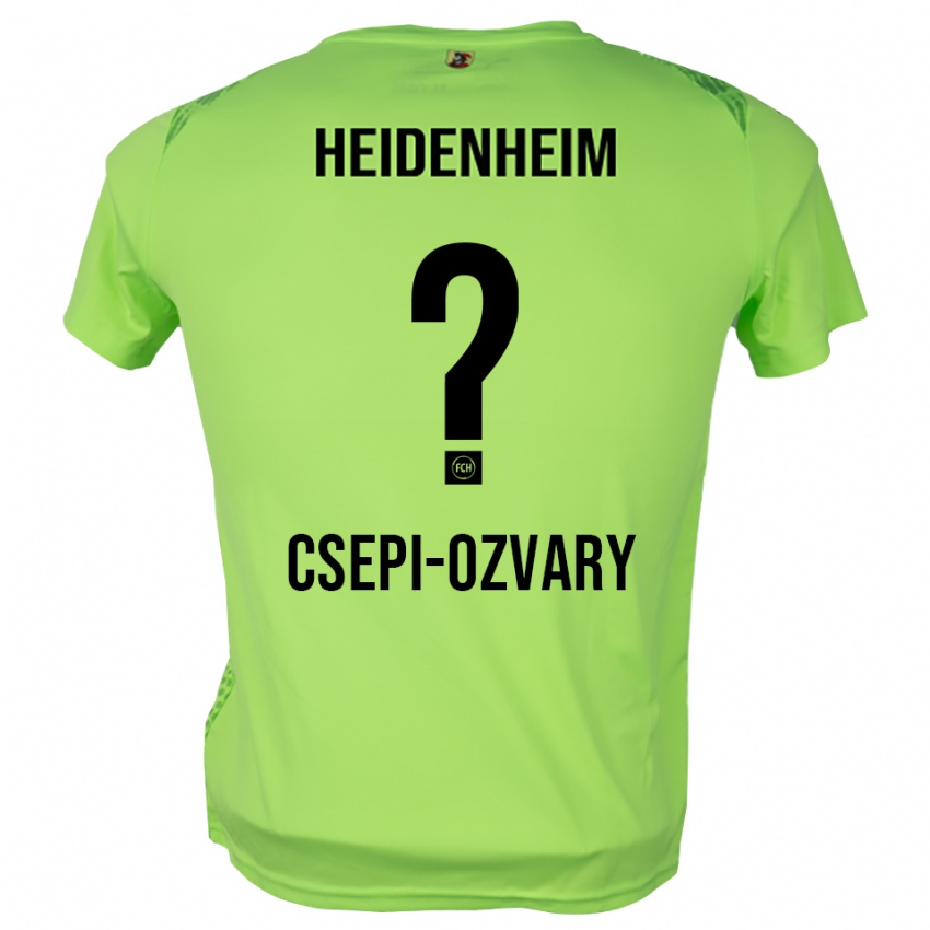 גברים Marcell Csepi-Ozvary #0 ירוק בהיר חולצת שוער 2025/26 חולצה קצרה