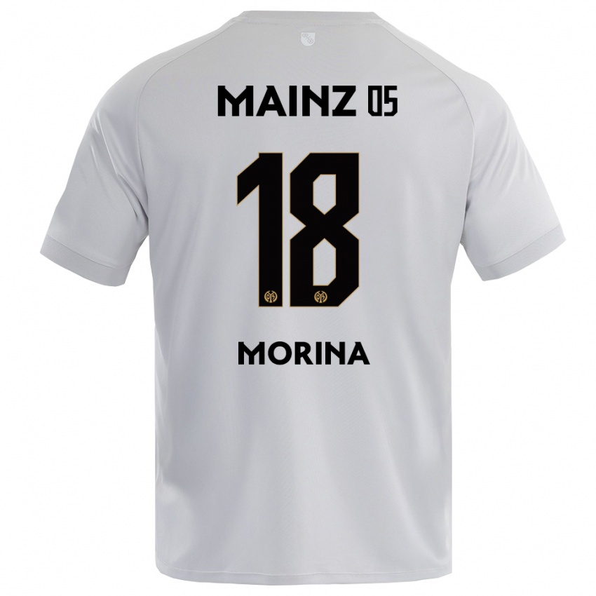 גברים Genti Morina #18 כחול אפור בהיר חולצת שוער 2025/26 חולצה קצרה