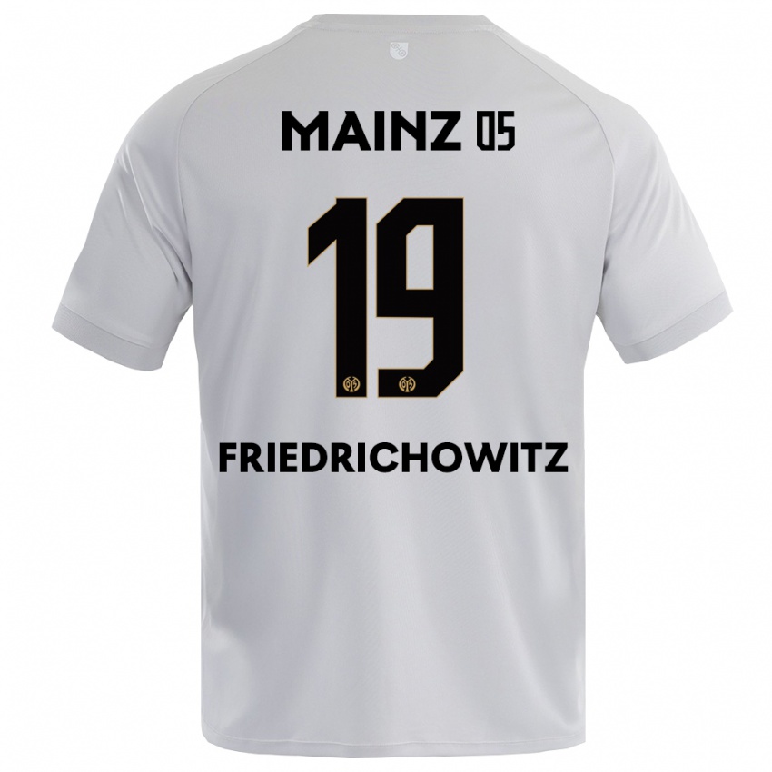 גברים Anna Friedrichowitz #19 כחול אפור בהיר חולצת שוער 2025/26 חולצה קצרה