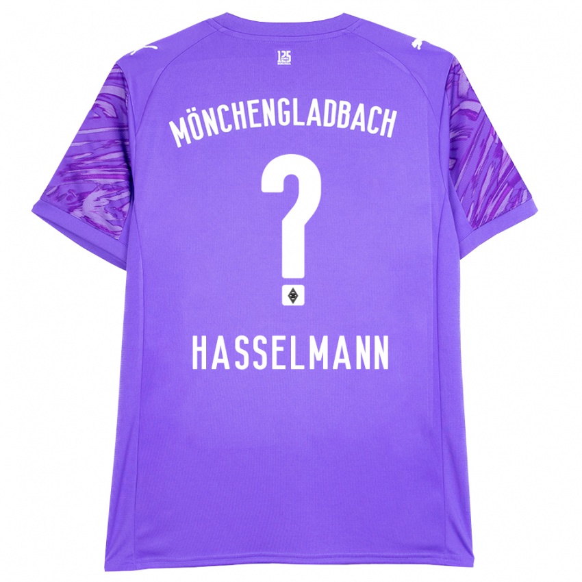 גברים נינה האסלמן #0 לבן לילך חולצת שוער 2025/26 חולצה קצרה