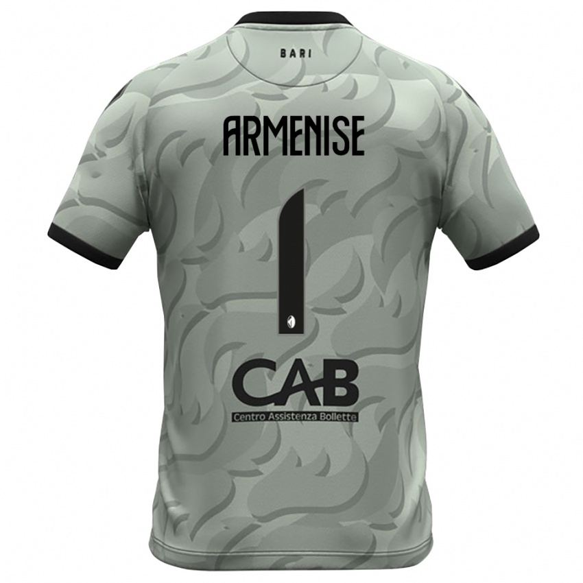 גברים Gaetano Armenise #1 גיינס בורו חולצת שוער 2025/26 חולצה קצרה