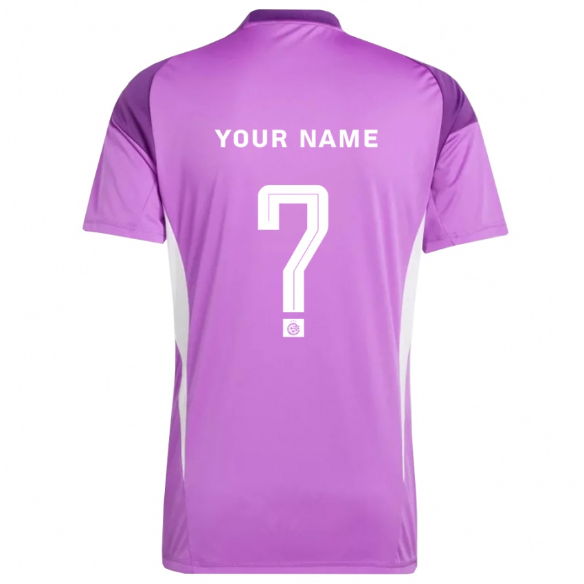 גברים מכבי חיפה סגול לילך חולצת שוער 2025/26 חולצה קצרה