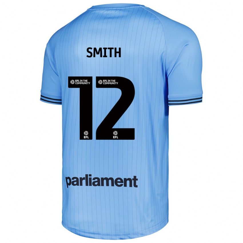 נשים Jackson Smith #12 כחול שמיים בהיר חולצת שוער 2025/26 חולצה קצרה