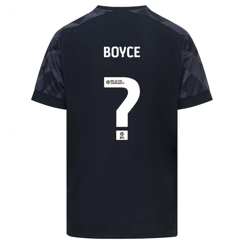 נשים Oliver Boyce #0 שחור לבן חולצת שוער 2025/26 חולצה קצרה