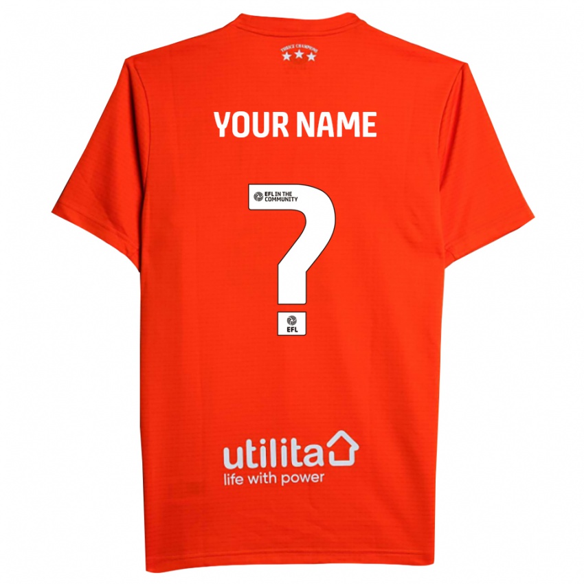 נשים האדרספילד טאון לבן אדום חולצת שוער 2025/26 חולצה קצרה