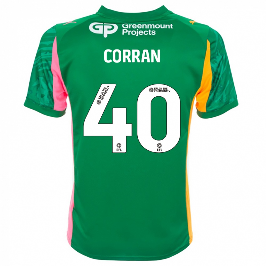 נשים מת׳יו קוראן #40 ירוק ורוד כתום חולצת שוער 2025/26 חולצה קצרה