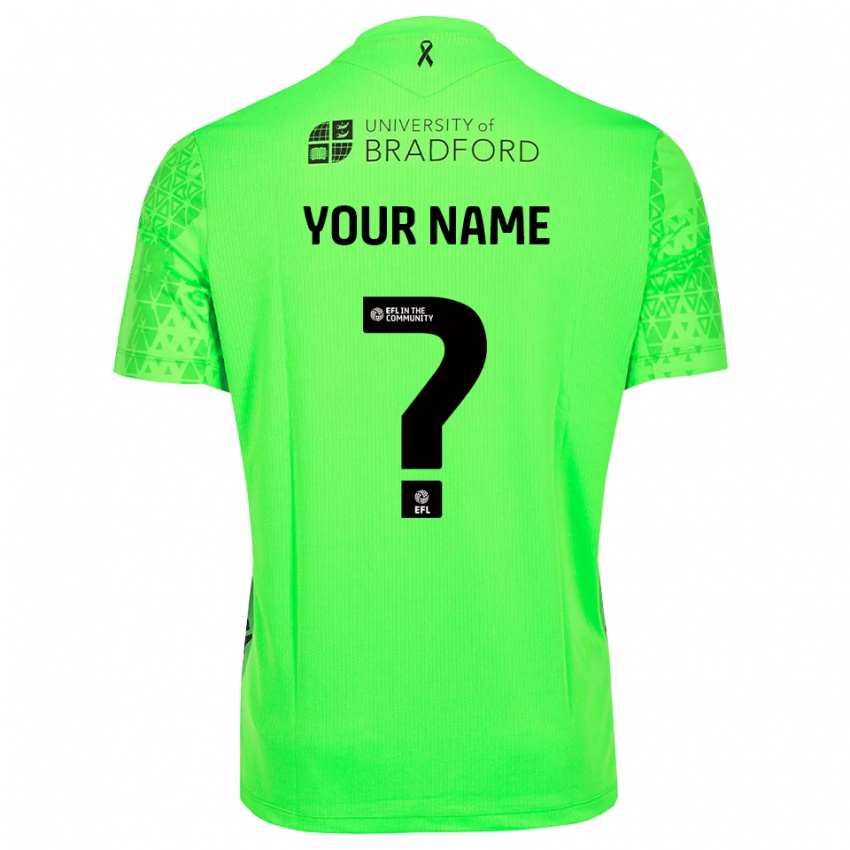 נשים ברדפורד סיטי ירוק אביבי חולצת שוער 2025/26 חולצה קצרה