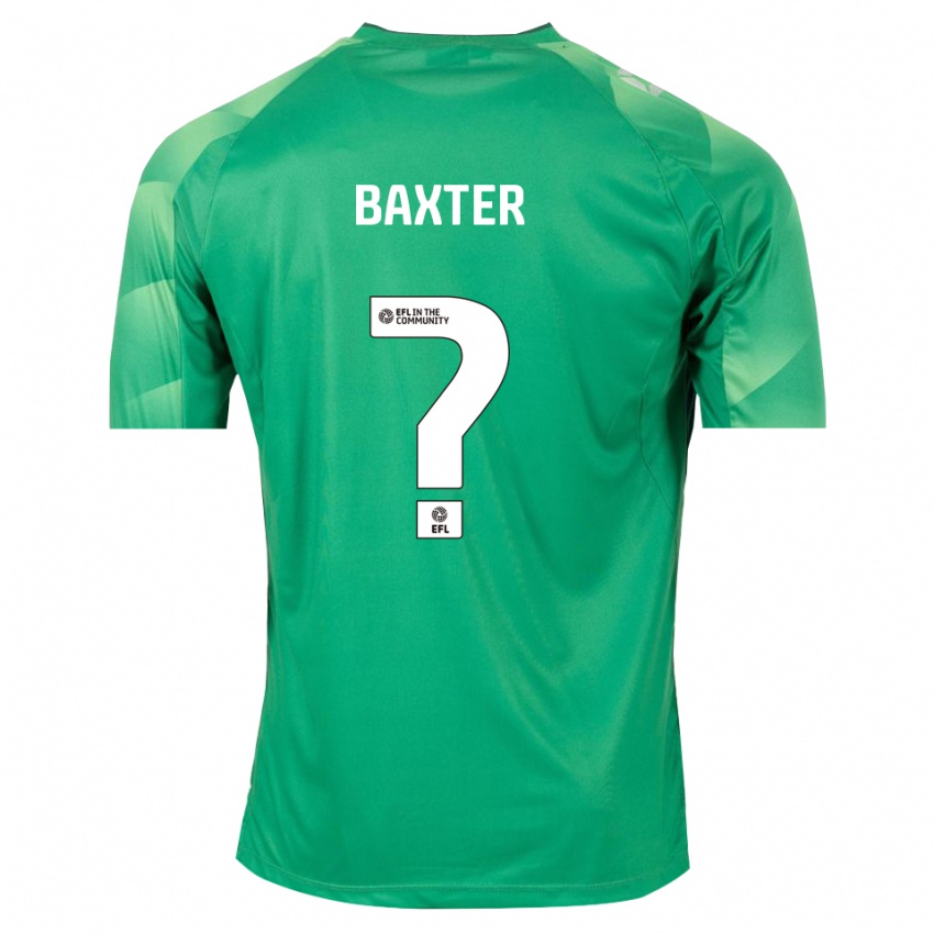 נשים Molly Baxter #0 ירוק לבן חולצת שוער 2025/26 חולצה קצרה