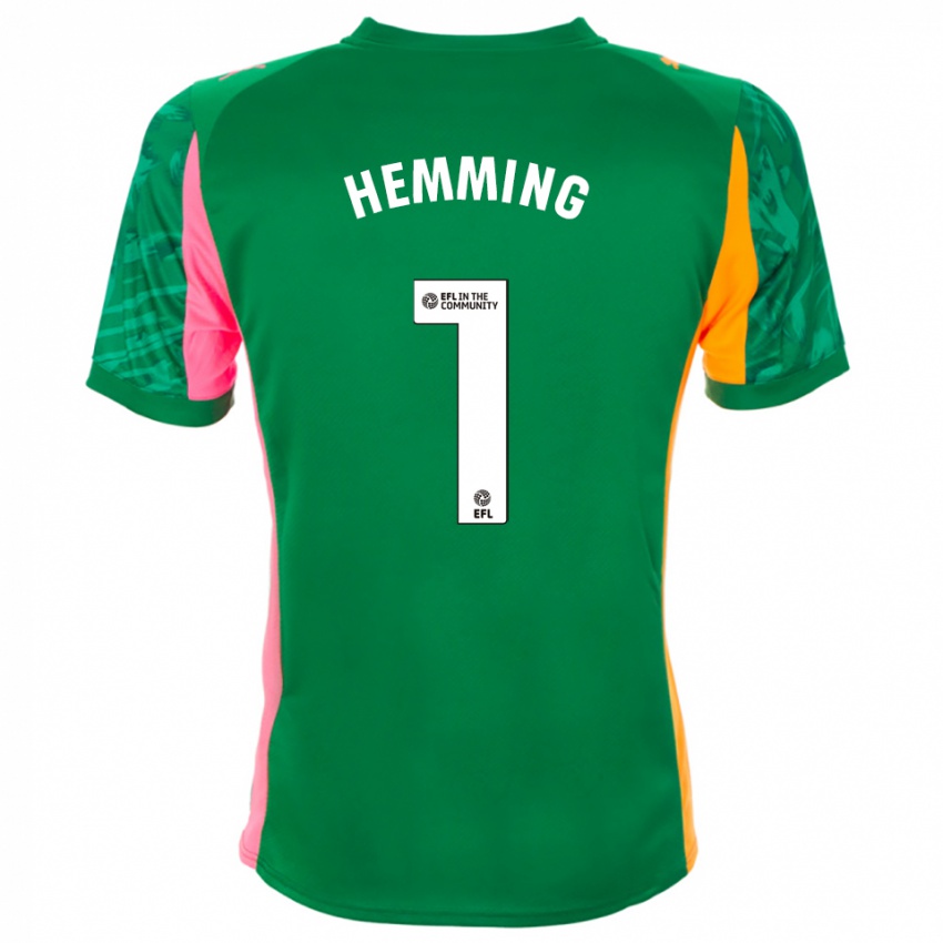 נשים זאק המינג #1 ירוק ורוד כתום חולצת שוער 2025/26 חולצה קצרה