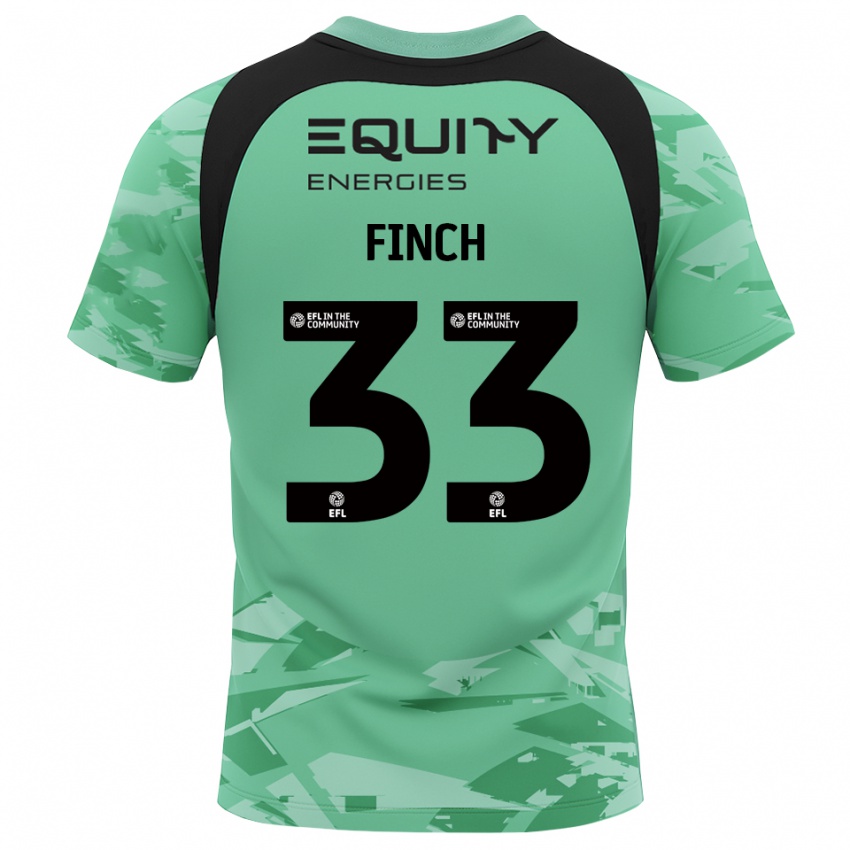 נשים Tom Finch #33 אפור ירוק בהיר חולצת שוער 2025/26 חולצה קצרה
