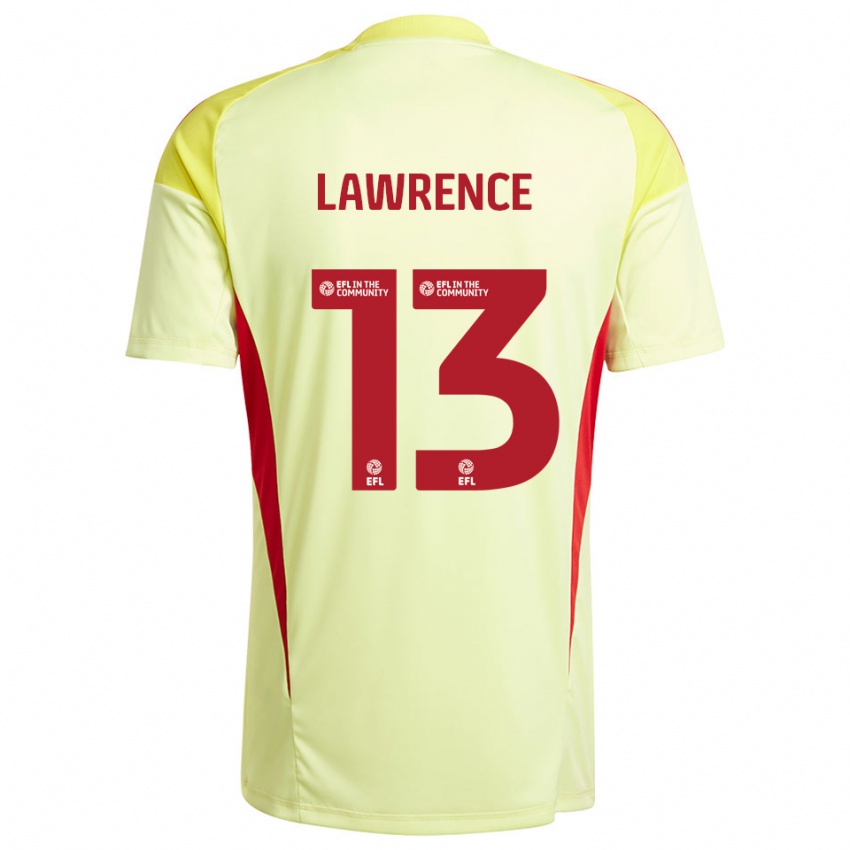 נשים Charlie Lawrence #13 צהוב חיוור חולצת שוער 2025/26 חולצה קצרה