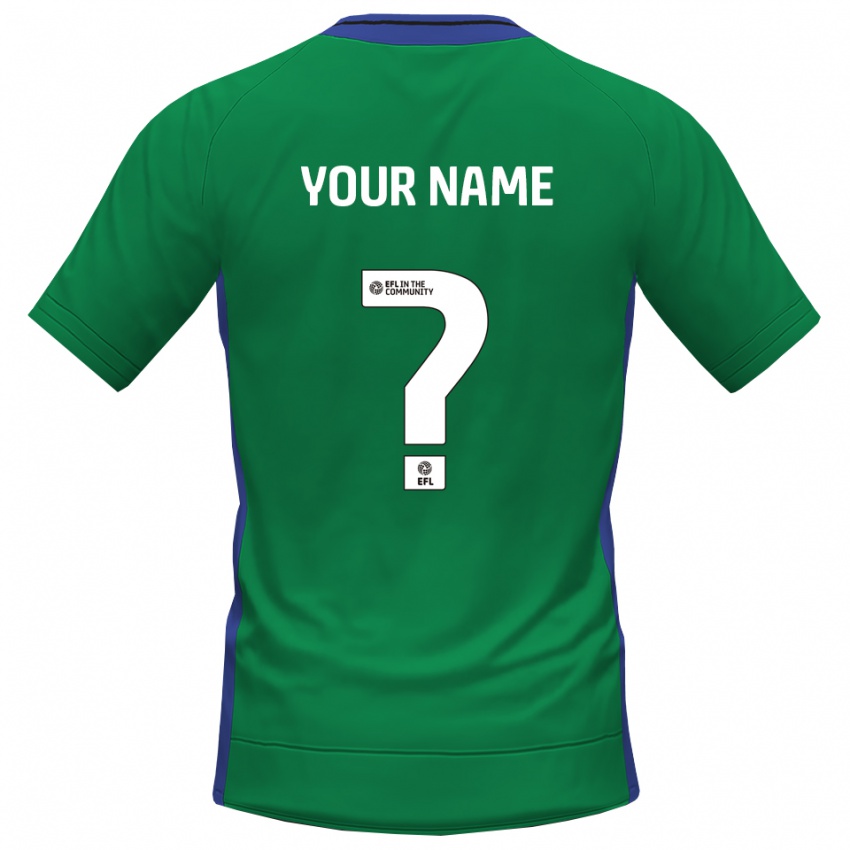 נשים טרנמיר רוברס כחול ירוק חולצת שוער 2025/26 חולצה קצרה