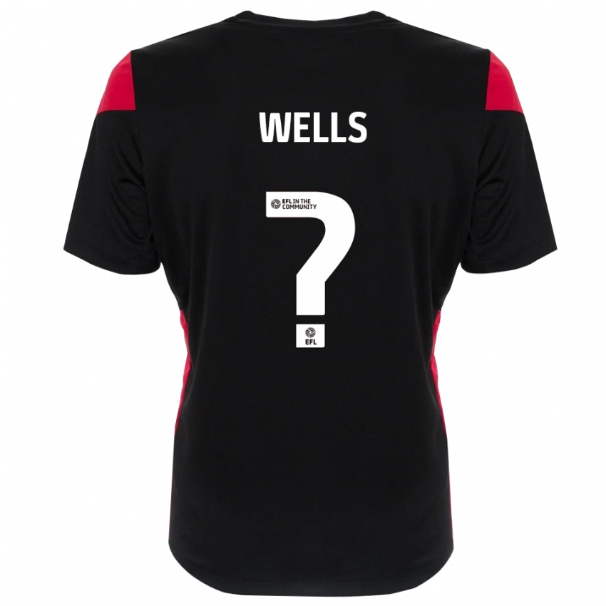 נשים Liv Wells #0 שחור לבן חולצת שוער 2025/26 חולצה קצרה