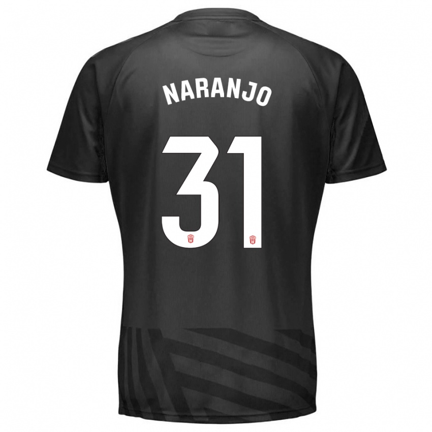 נשים David Naranjo #31 אפור שחור חולצת שוער 2025/26 חולצה קצרה