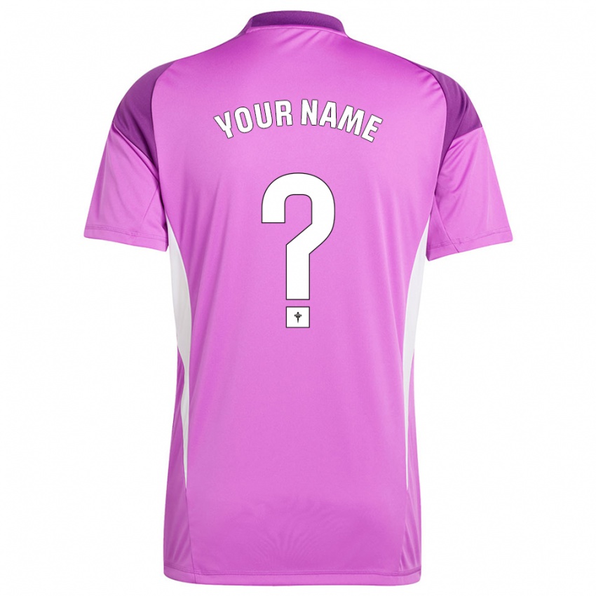 נשים ראסינג דה פרול סגול לבן חולצת שוער 2025/26 חולצה קצרה