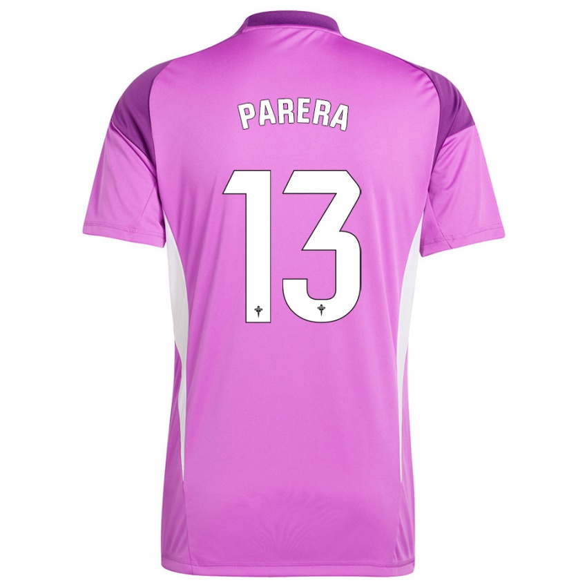 נשים מיקל פררה #13 סגול לבן חולצת שוער 2025/26 חולצה קצרה