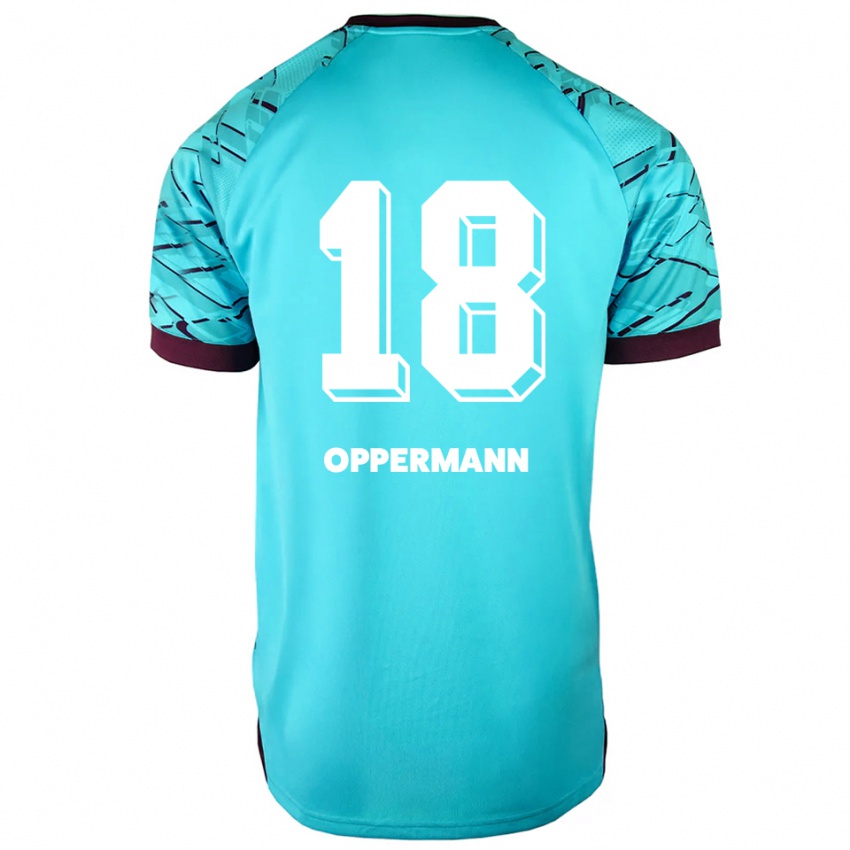 נשים לאו פרידריך אופרמן #18 תכלת סגול חולצת שוער 2025/26 חולצה קצרה