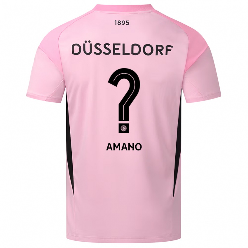 נשים מיסאקי אמאנו #0 ורוד שחור חולצת שוער 2025/26 חולצה קצרה