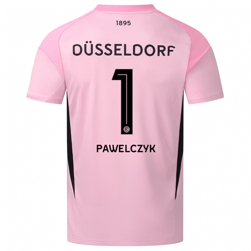 נשים טוביאס פאבלצ׳יק #1 ורוד שחור חולצת שוער 2025/26 חולצה קצרה