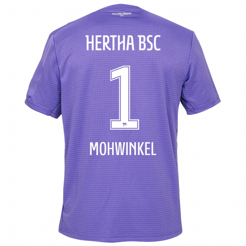 נשים לוקה שולר #1 סגול לבן חולצת שוער 2025/26 חולצה קצרה