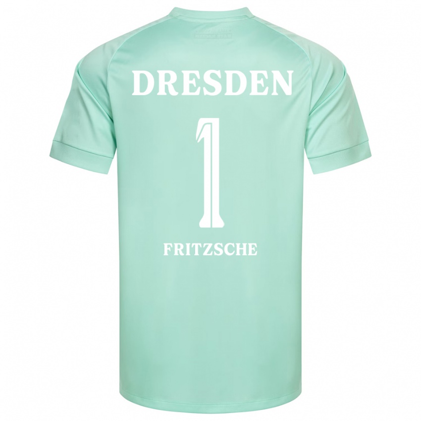 נשים מקסימוס ג׳ואל פריטשה #1 ירוק בהיר לבן חולצת שוער 2025/26 חולצה קצרה