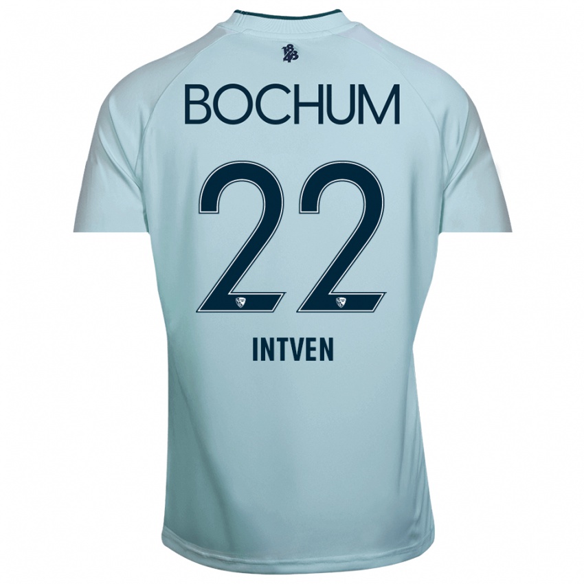 נשים נואל-אטיין אינטוון #22 ציאן-כחול חולצת שוער 2025/26 חולצה קצרה