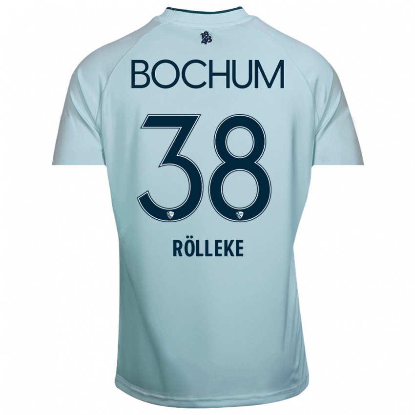 נשים Hugo Rölleke #38 ציאן-כחול חולצת שוער 2025/26 חולצה קצרה