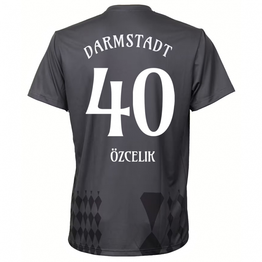 נשים Mehmet Özçelik #40 אפור כהה חולצת שוער 2025/26 חולצה קצרה