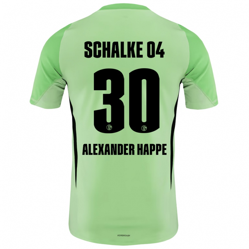 נשים לוקה אלכסנדר האפה #30 ירוק בהיר שחור חולצת שוער 2025/26 חולצה קצרה