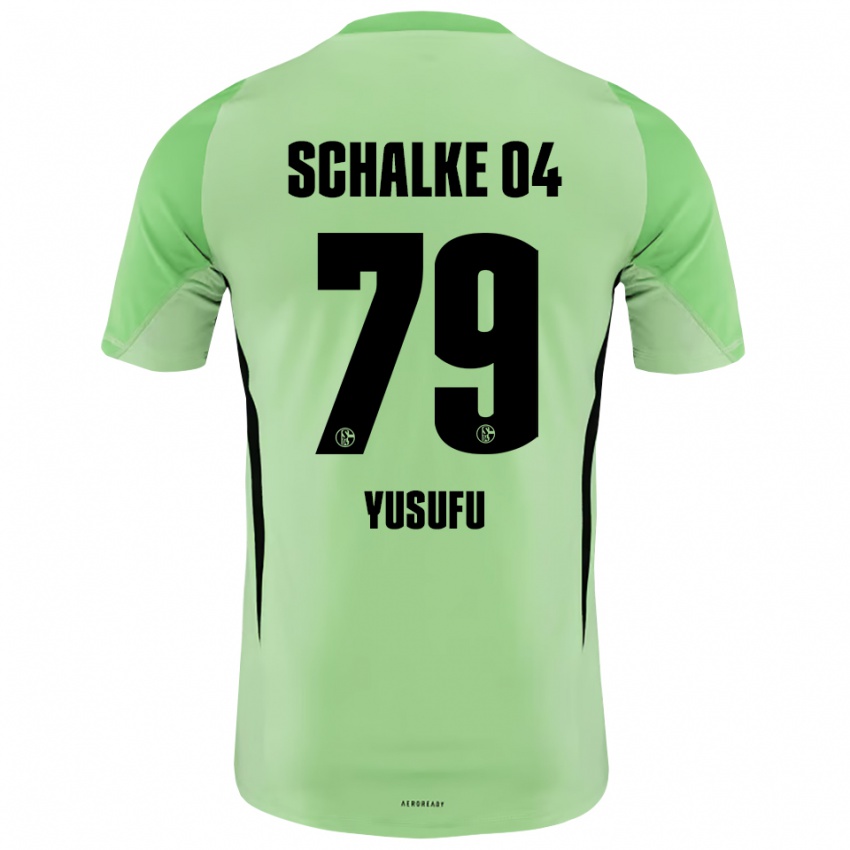 נשים לאוני בנדזולה #79 ירוק בהיר שחור חולצת שוער 2025/26 חולצה קצרה