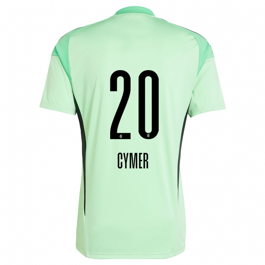 נשים ריקו סיימר #20 ירוק בהיר שחור חולצת שוער 2025/26 חולצה קצרה