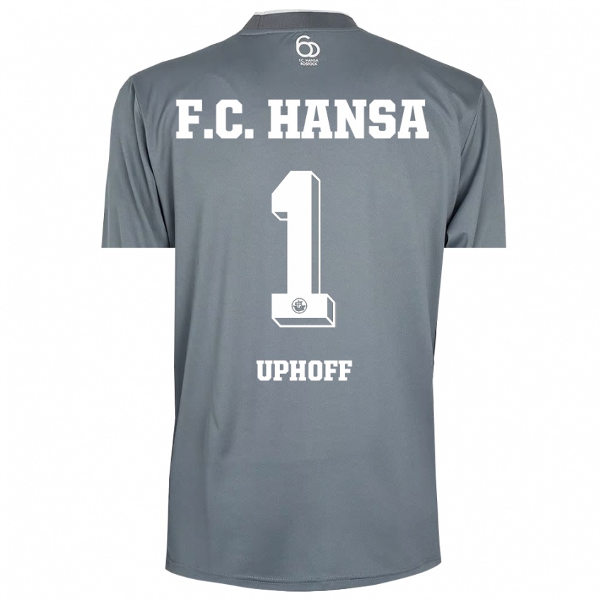 נשים בנימין אופוף #1 אפור בהיר לבן חולצת שוער 2025/26 חולצה קצרה