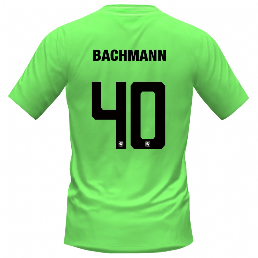 נשים Paul Bachmann #40 ירוק אביב חולצת שוער 2025/26 חולצה קצרה