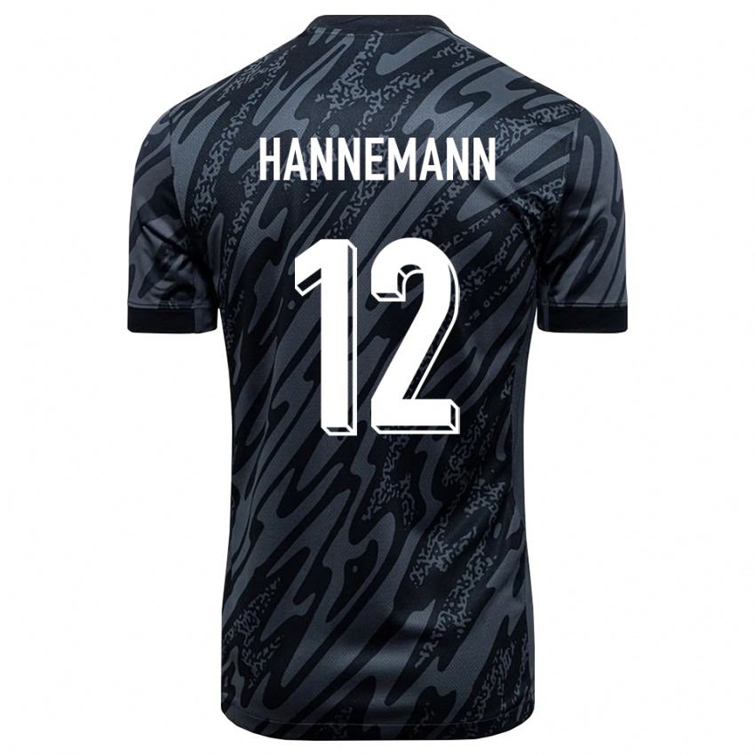 נשים זורן האנמן #12 שחור אפור חולצת שוער 2025/26 חולצה קצרה